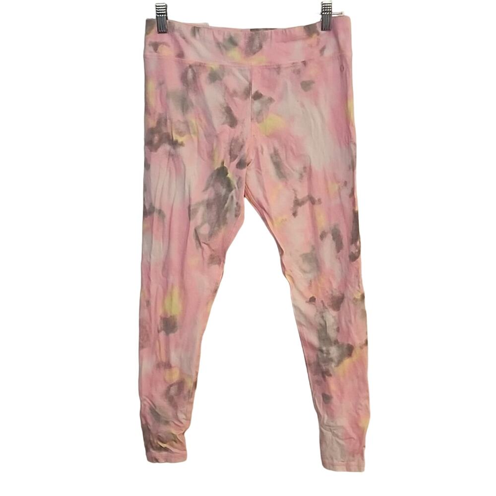 Xersion Pink Cotton Pants, L (14.5-16.5 plus)